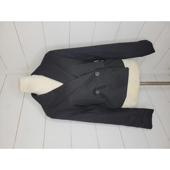 NWT American Eagle Outfitters large black cropped blazer - Picture 1 of 5